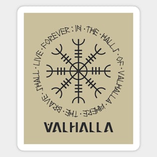 Vikings Valhalla Magnet